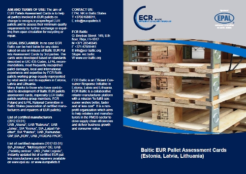 ECR Baltic Pallets and RTI recommendations